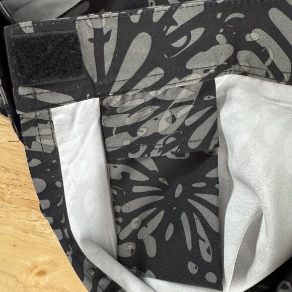 Ripskirt Wrap Skirt Cover Up 2XL Shibori Butterfly Charcoal Beach NWT SS-2102 - Picture 5 of 11